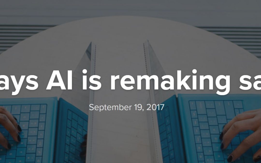 4 ways AI is remaking sales